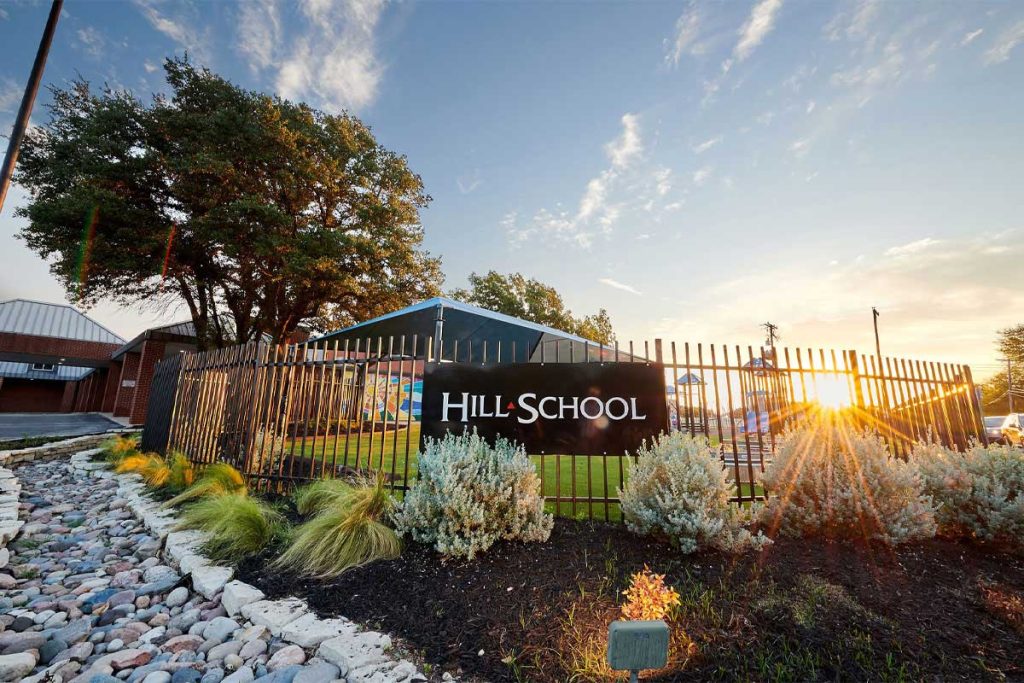 Hill-School-Fort-Worth-Front-Sign